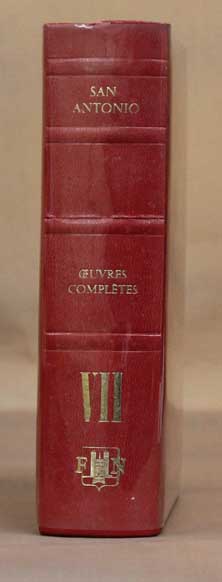 Tome VII, des oeuvres compltes de San-Antonio