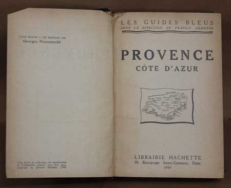 Les guides bleus de Provence