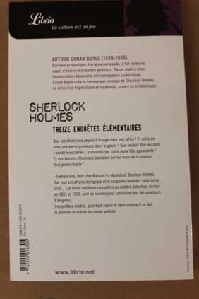 Treize enqutes lmentaires de Sherlock Holmes