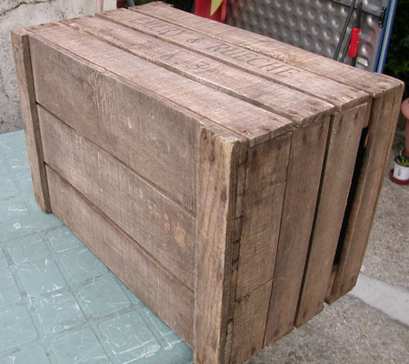 caisse vin ancienne